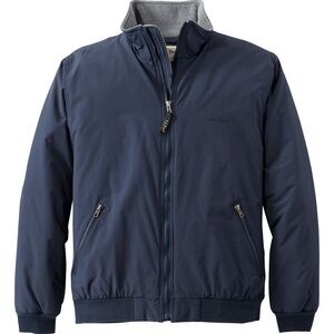 L.L. Bean  Men's Warm-Up Jacket, Fleece Lined large